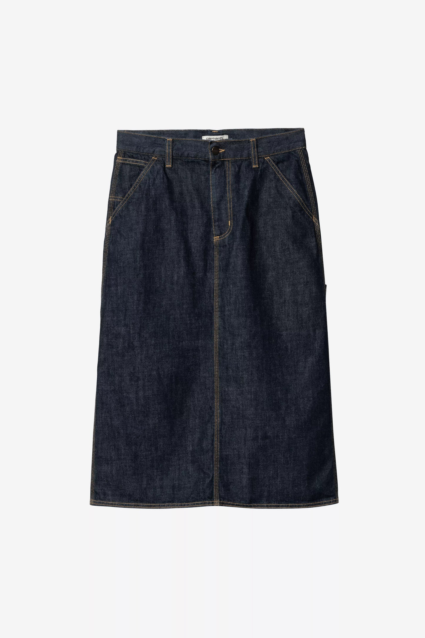 Carhartt WIP, W' Single Knee Skirt, Blue Rinsed