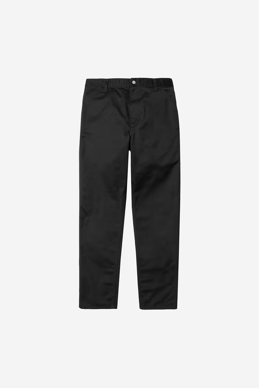 Carhartt WIP, Simple Pant, Black Rinsed