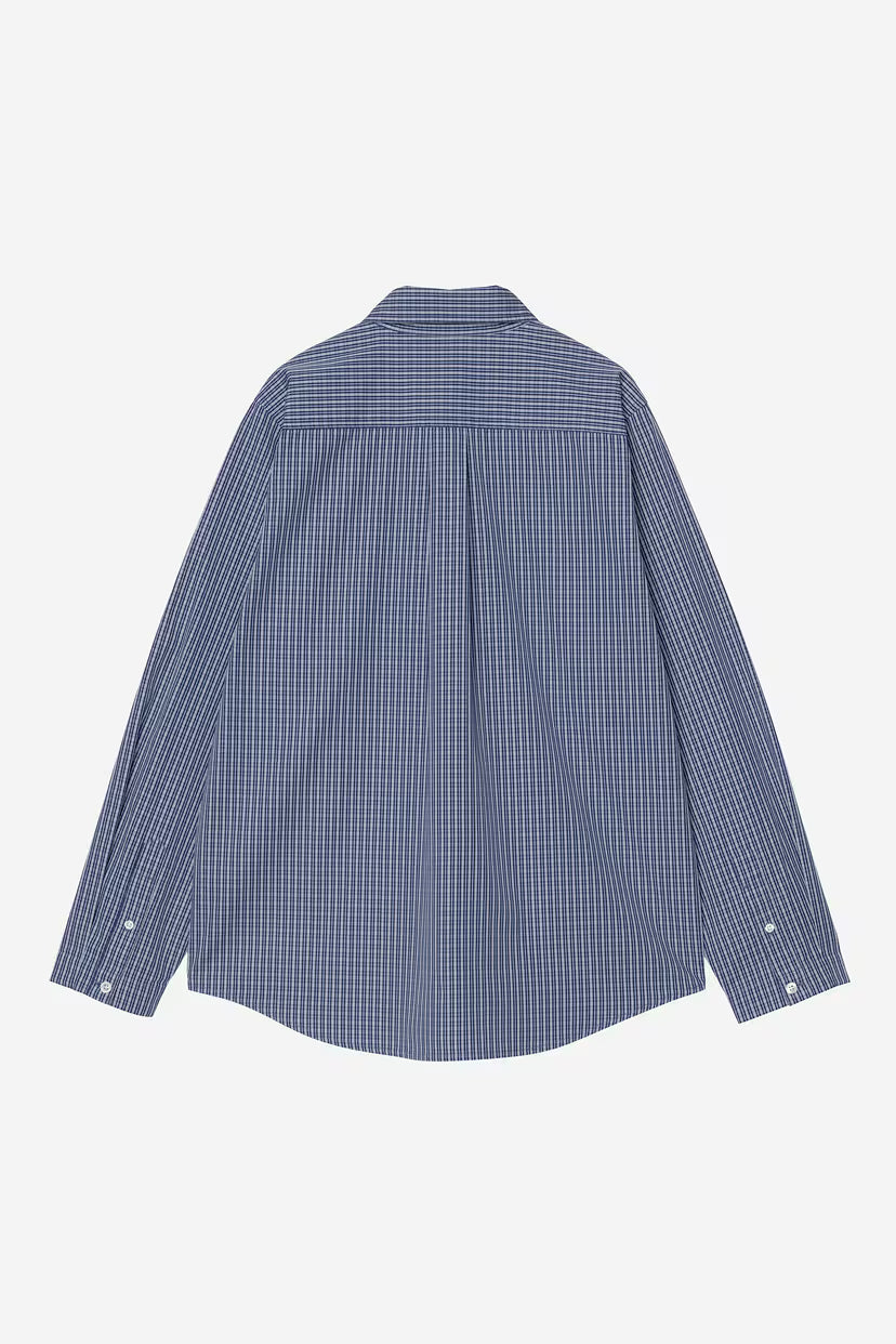 Carhartt WIP, W' L/S Groff Shirt, Groff Check Blue