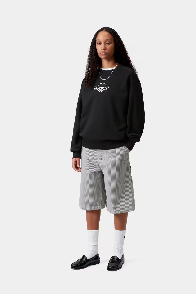 Carhartt WIP, W' Cloud Heart Sweatshirt, Black