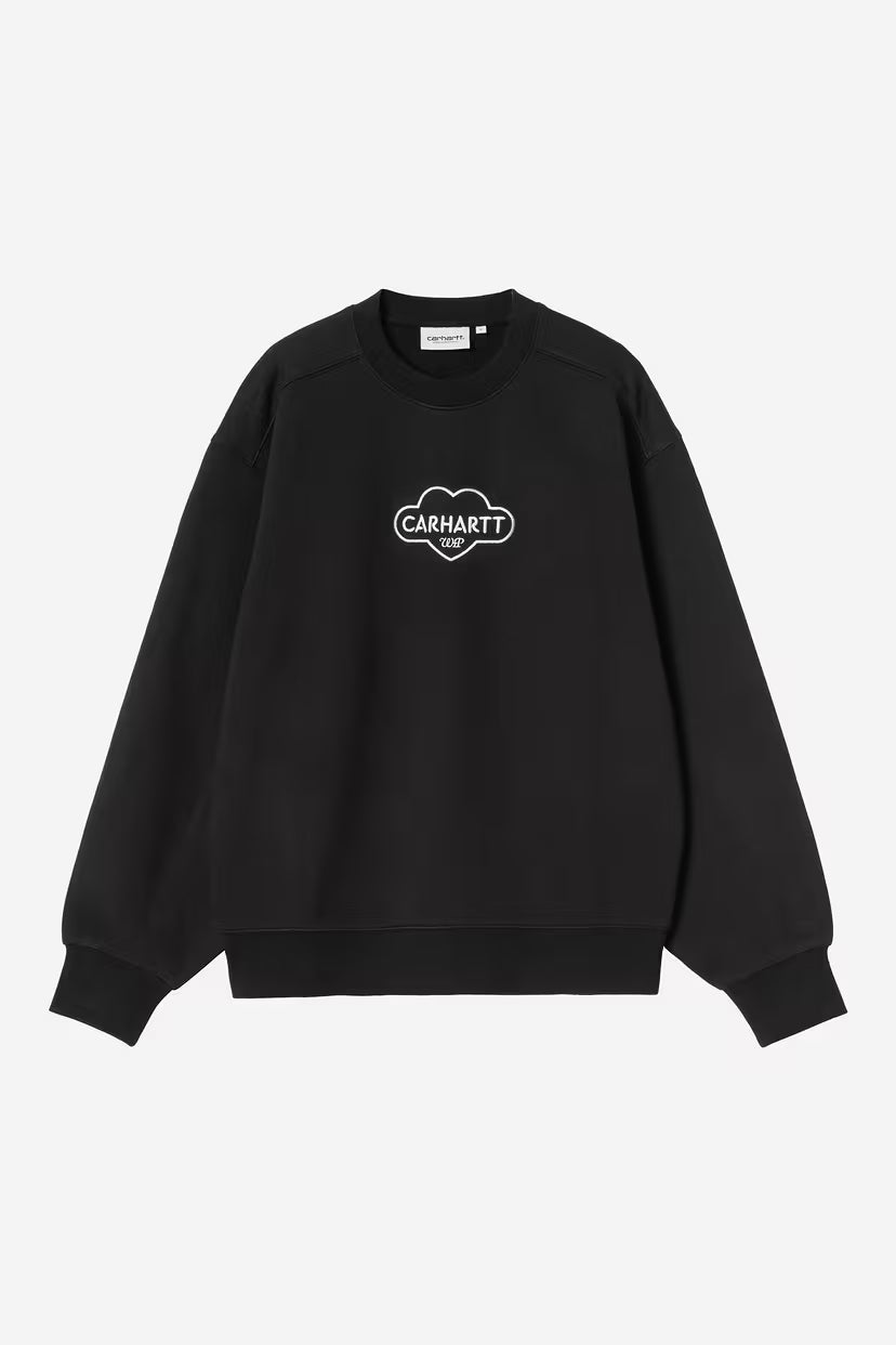 Carhartt WIP, W' Cloud Heart Sweatshirt, Black