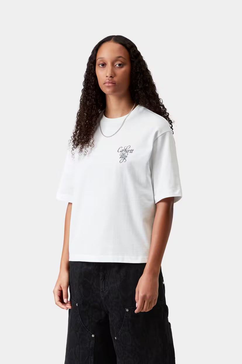 Carhartt WIP, W' S/S Vestige T-Shirt, White