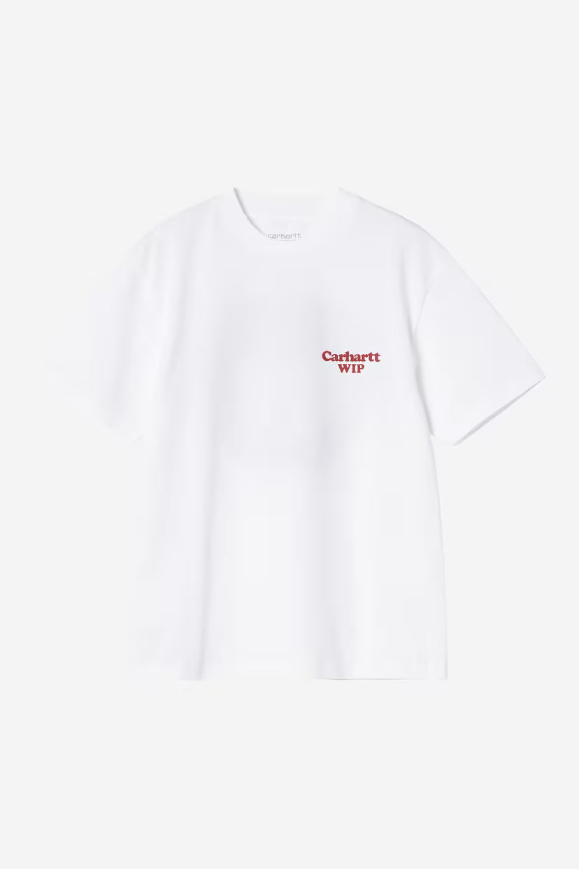 Carhartt WIP, W' S/S Spoiled T-Shirt, White