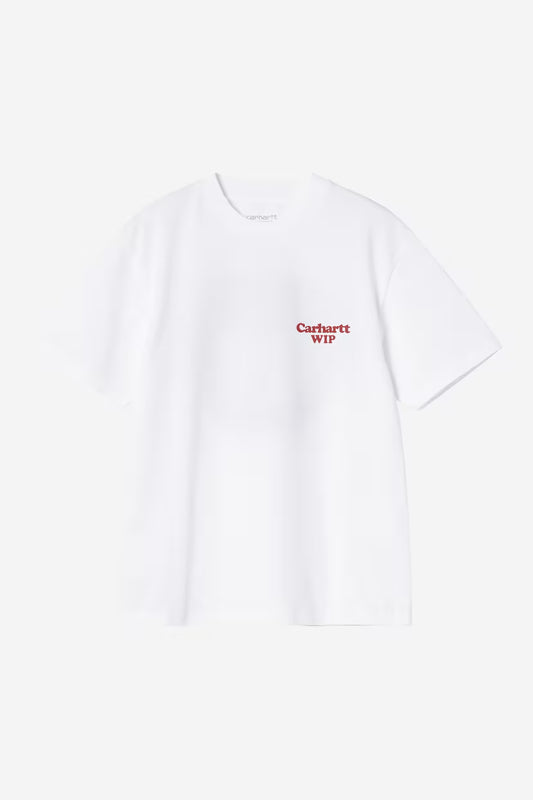 Carhartt WIP, W' S/S Spoiled T-Shirt, White