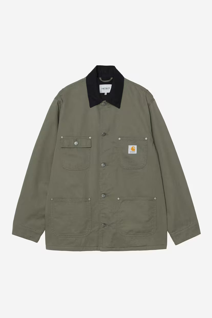 Carhartt WIP, OG Chore Coat, Leaf & Black, Rinsed