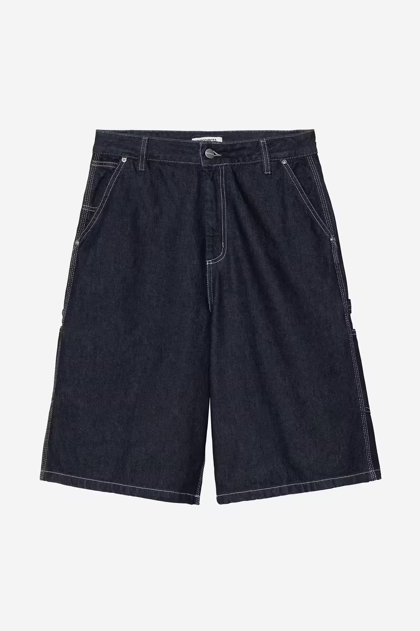 Carhartt, W' Nixon Single Knee Short, Blue Rinsed