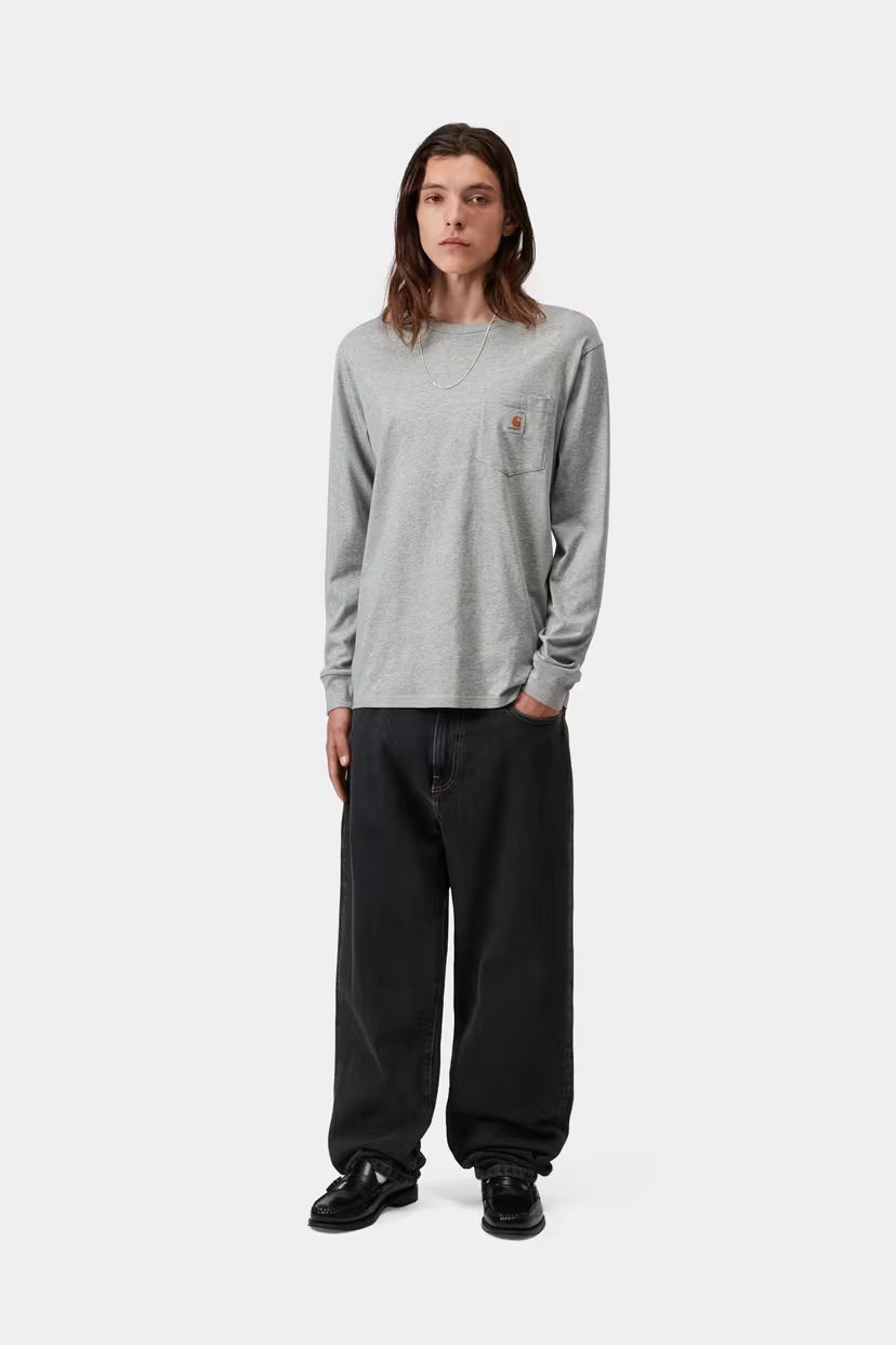 Carhartt WIP, Aaron Pant, Black Stone Wash