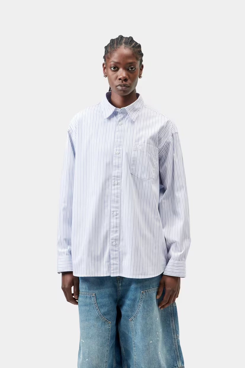 Carhartt WIP, W' L/S Keene Shirt, White