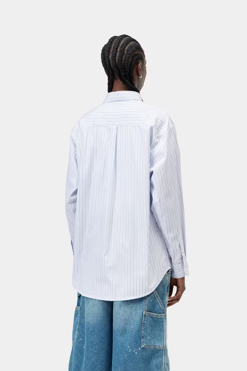 Carhartt WIP, W' L/S Keene Shirt, White