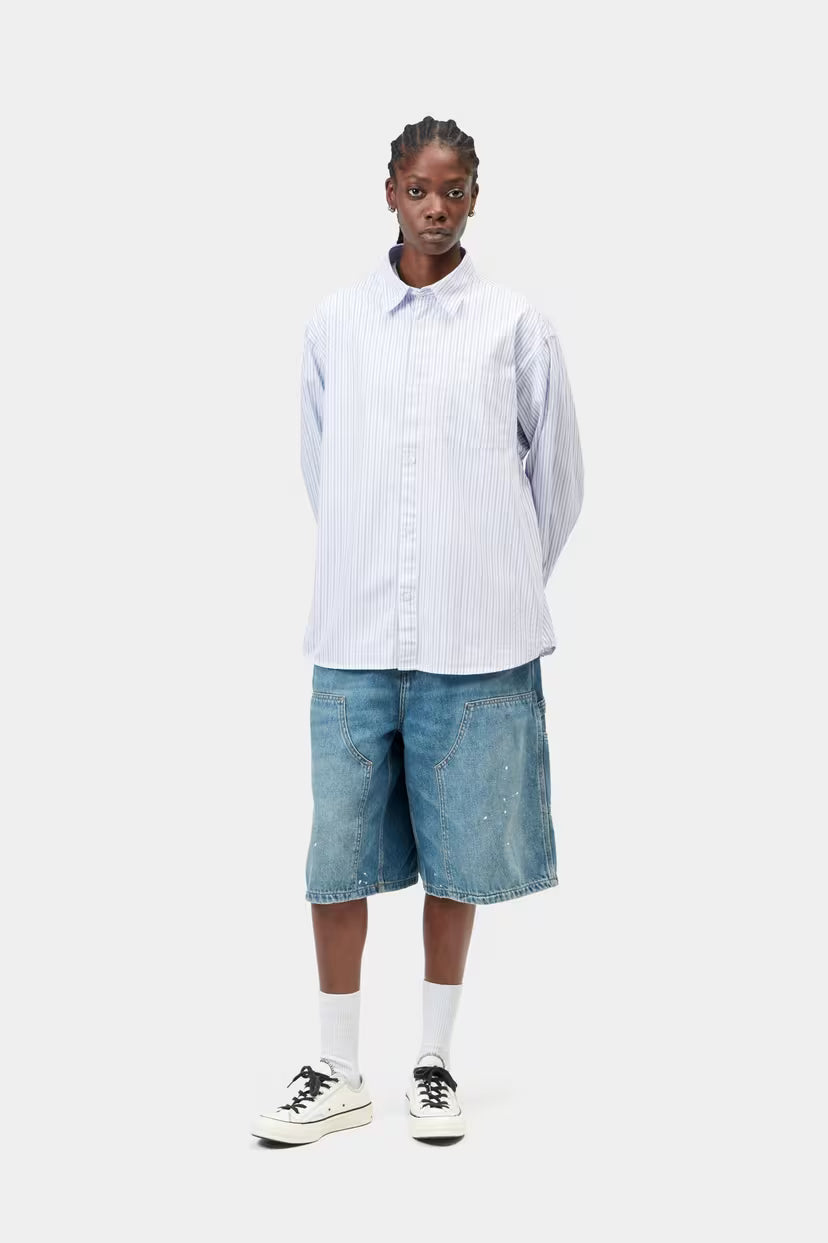 Carhartt WIP, W' L/S Keene Shirt, White