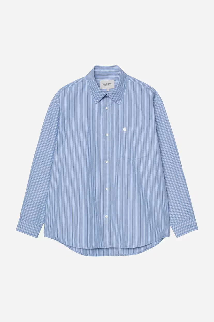 Carhartt WIP, L/S Keene Shirt, Curacao