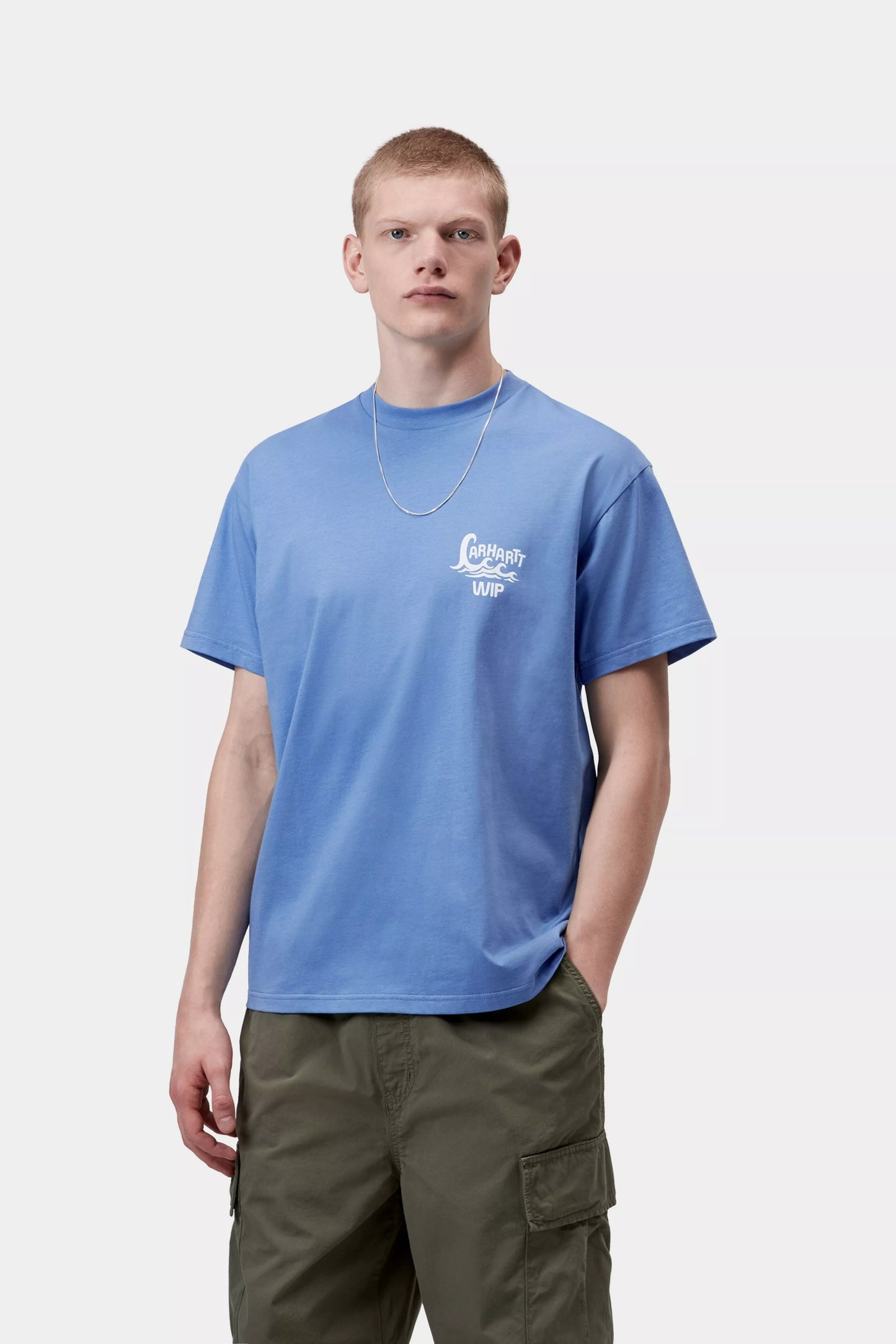 Carhartt WIP, S/S Waves T-Shirt, Curacao