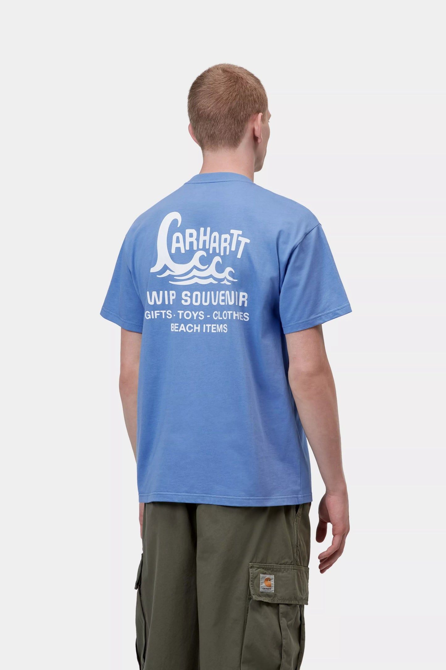 Carhartt WIP, S/S Waves T-Shirt, Curacao