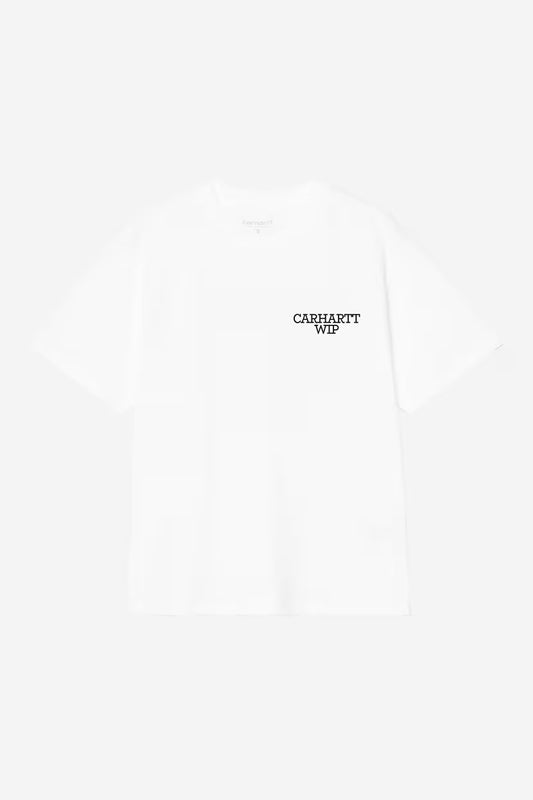 Carhartt WIP, W' S/S Hugging Cats T-Shirt, White