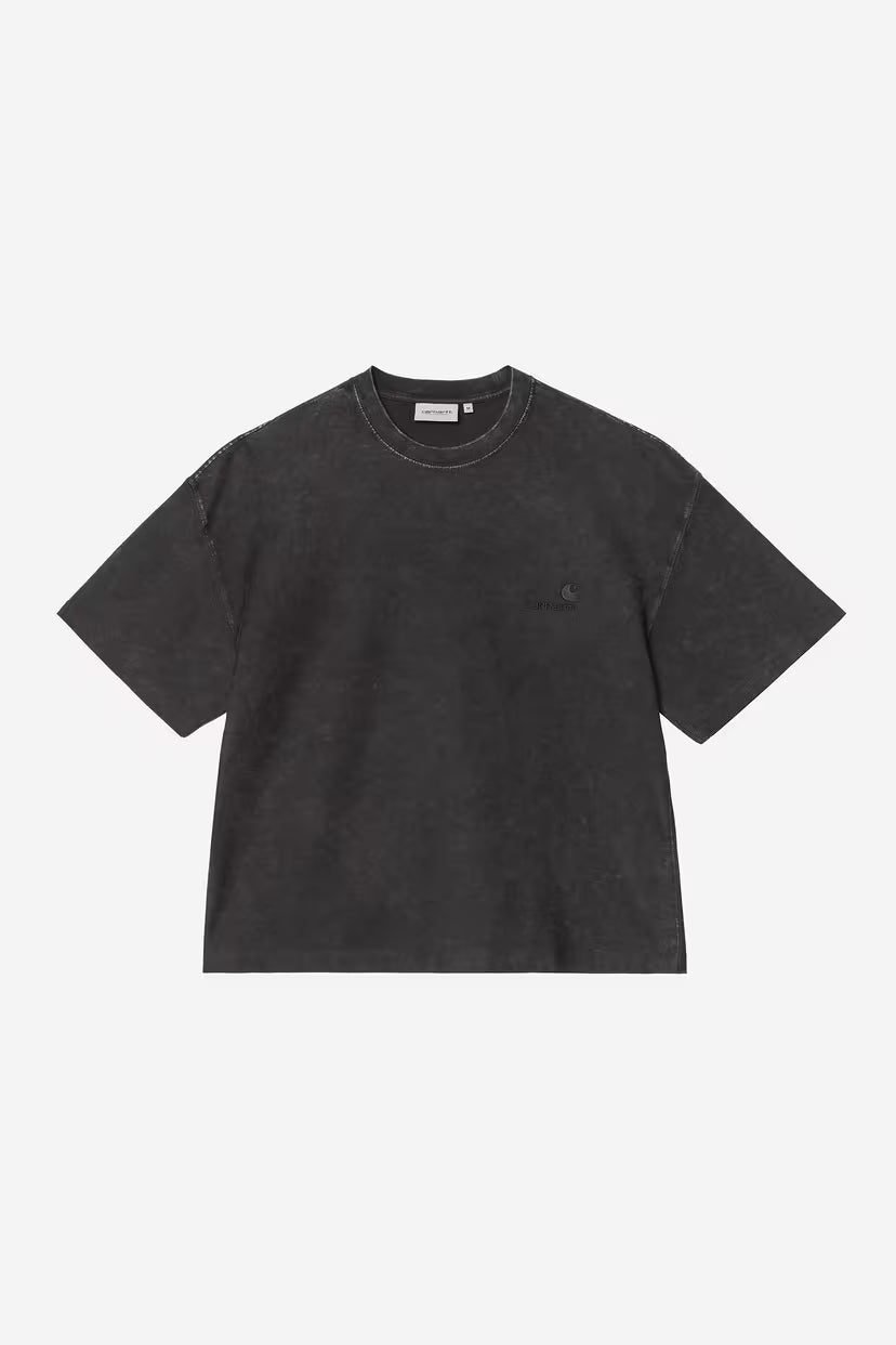 Carhartt WIP, S/S Lambert T-Shirt, Black Moon wash