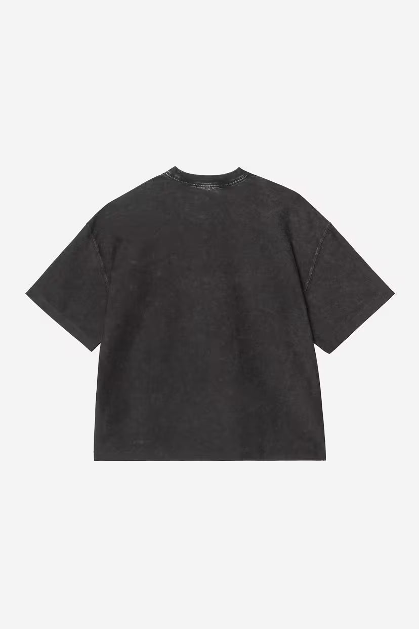 Carhartt WIP, S/S Lambert T-Shirt, Black Moon wash