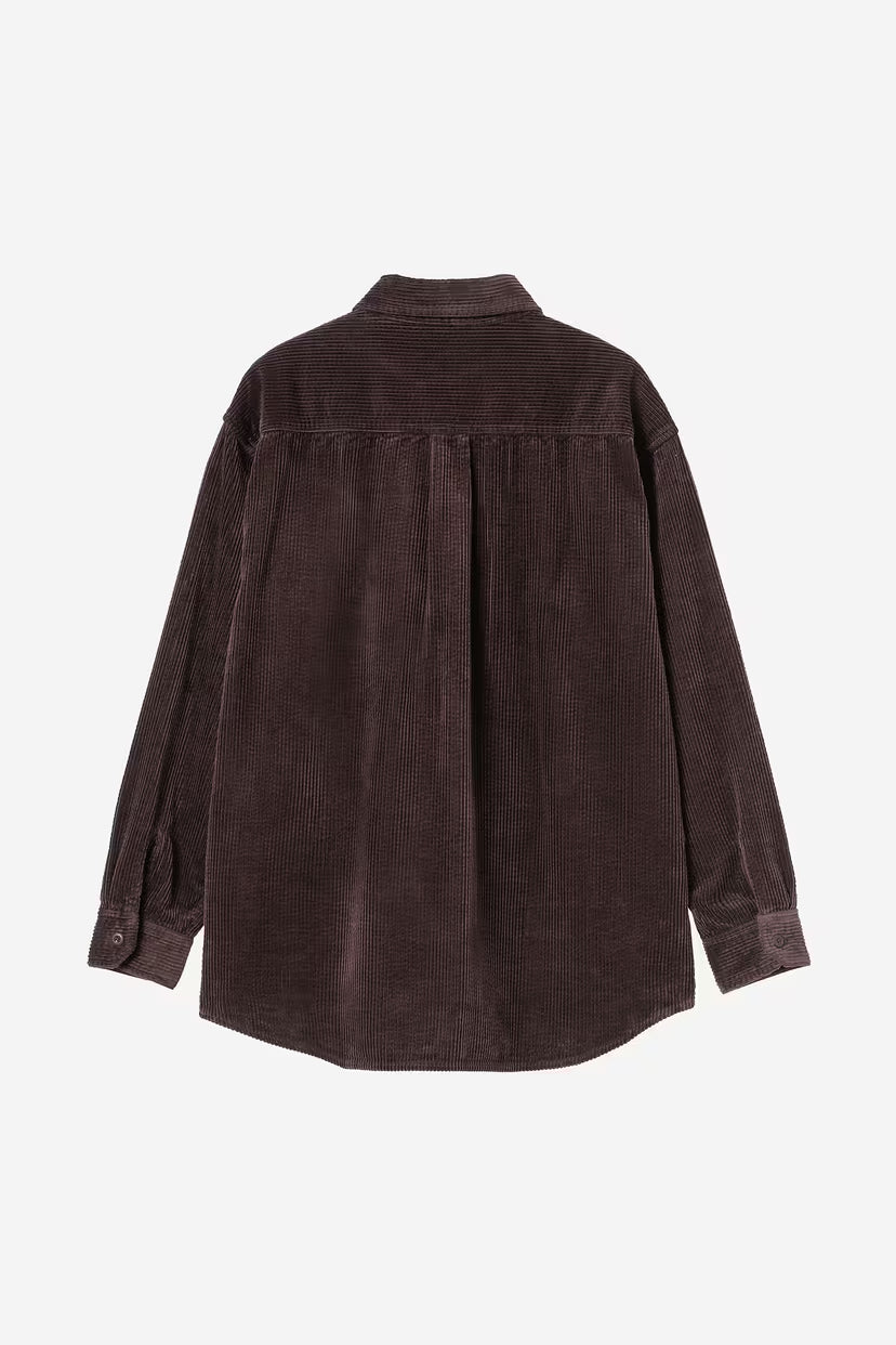 Carhartt WIP, L/S Loyde Shirt, Palisander, Rinsed