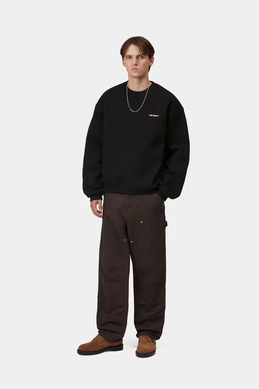 Carhartt WIP, Ebbert Sweatshirt, Black / White