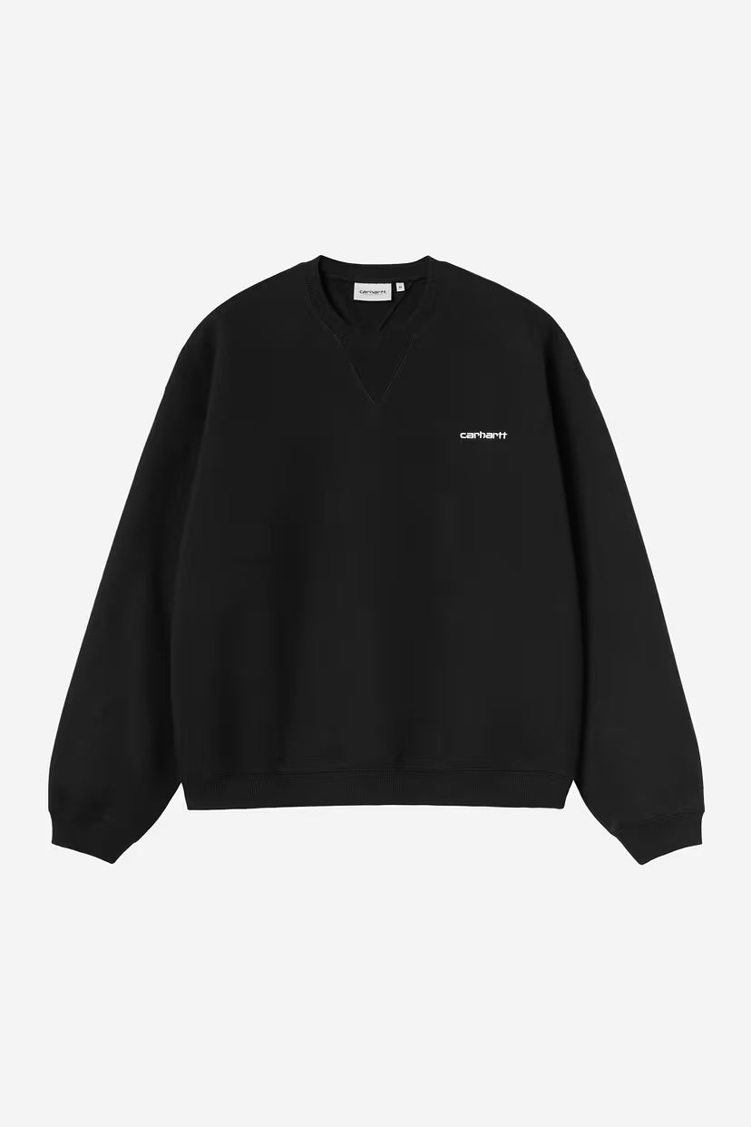 Carhartt WIP, Ebbert Sweatshirt, Black / White