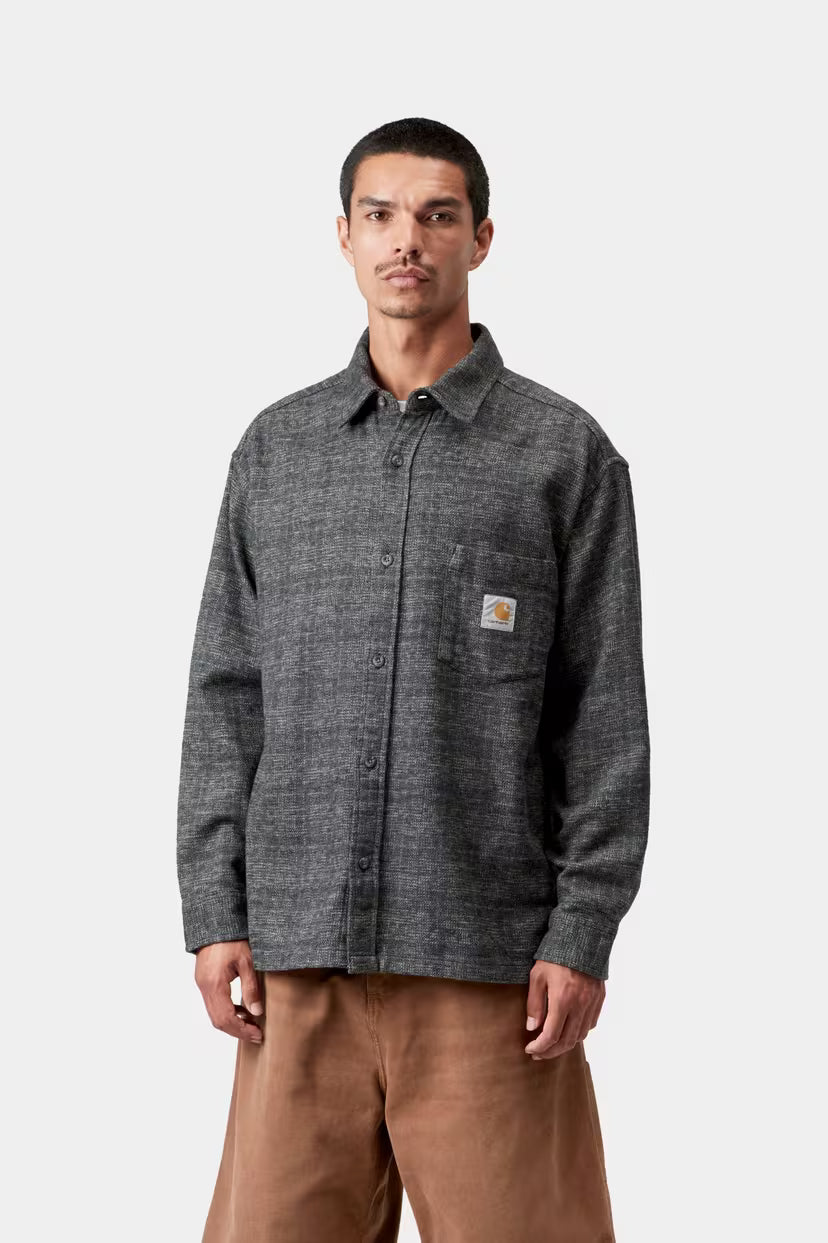 Carhartt WIP, L/S Bagley Shirt, Bagley Check, Black