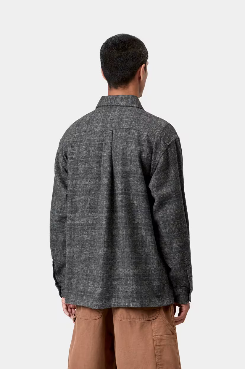 Carhartt WIP, L/S Bagley Shirt, Bagley Check, Black