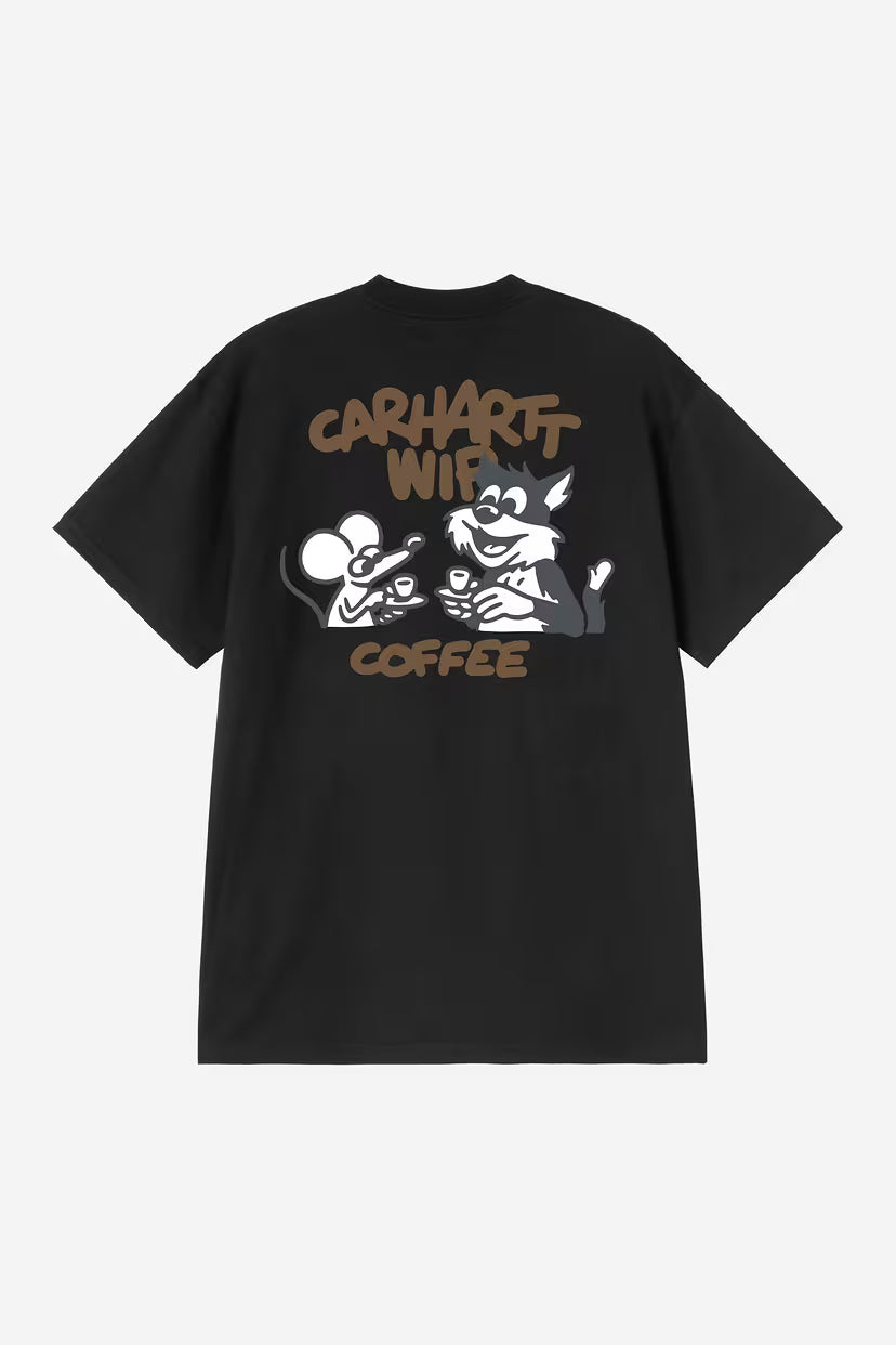 Carhartt WIP, S/S Coffee Break T-Shirt, Black