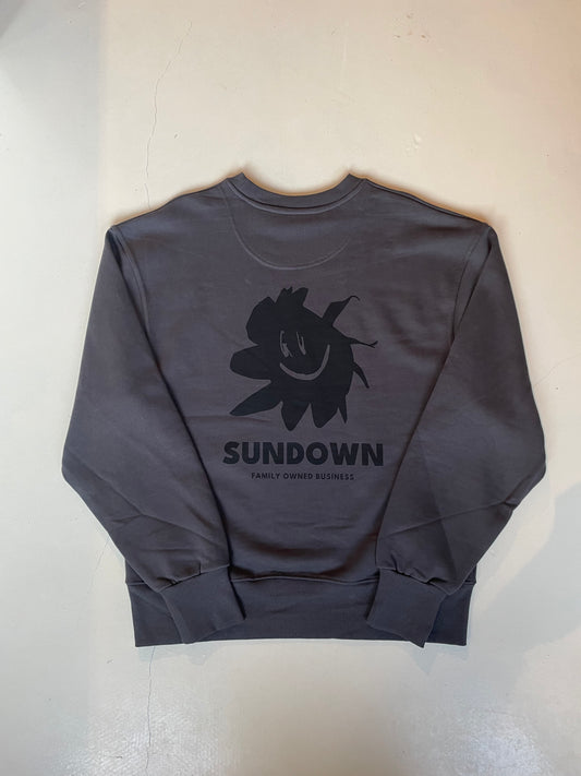 Sundown, Sunni Heavy Crewneck, Dark Grey