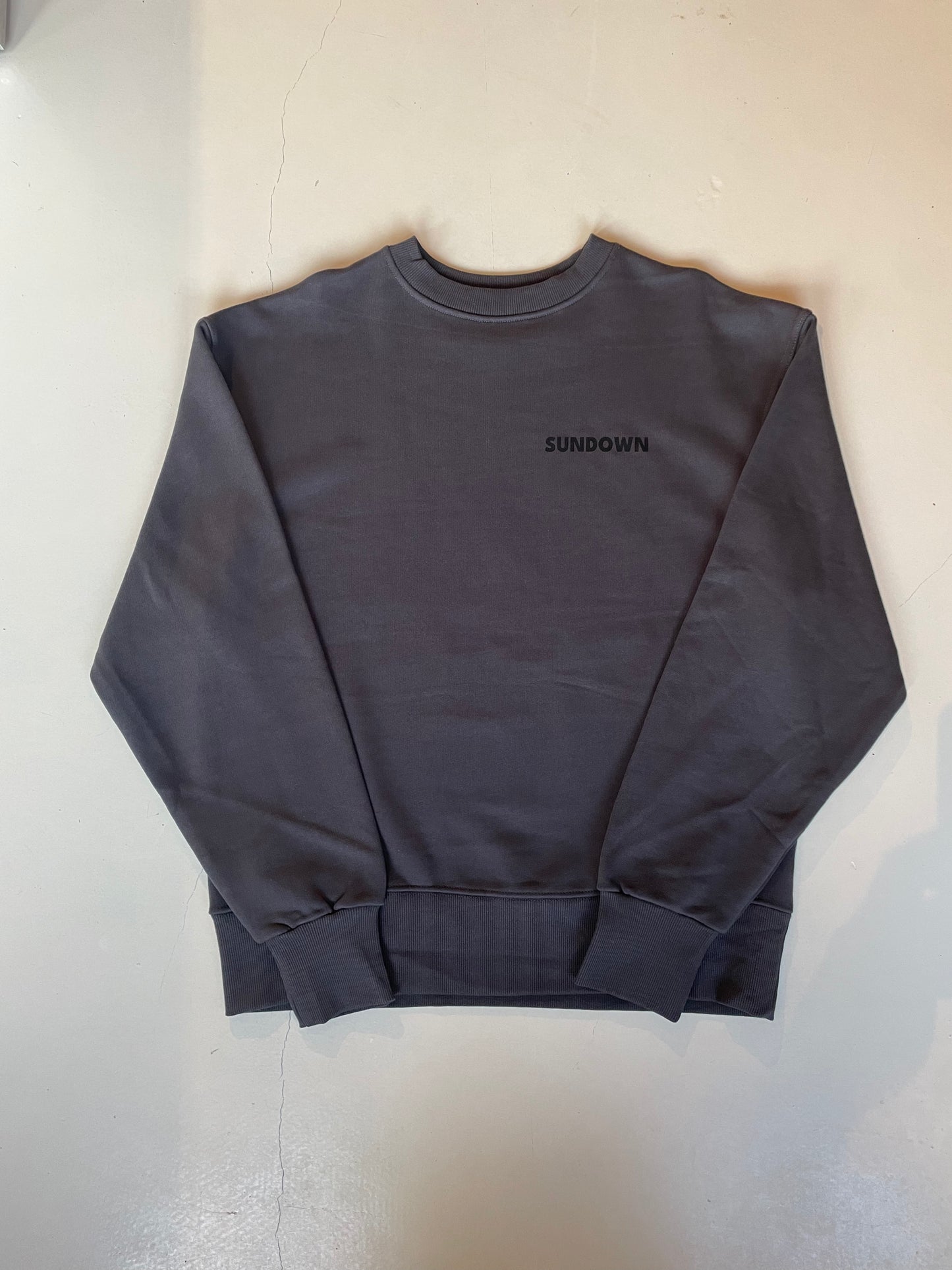 Sundown, Sunni Heavy Crewneck, Dark Grey