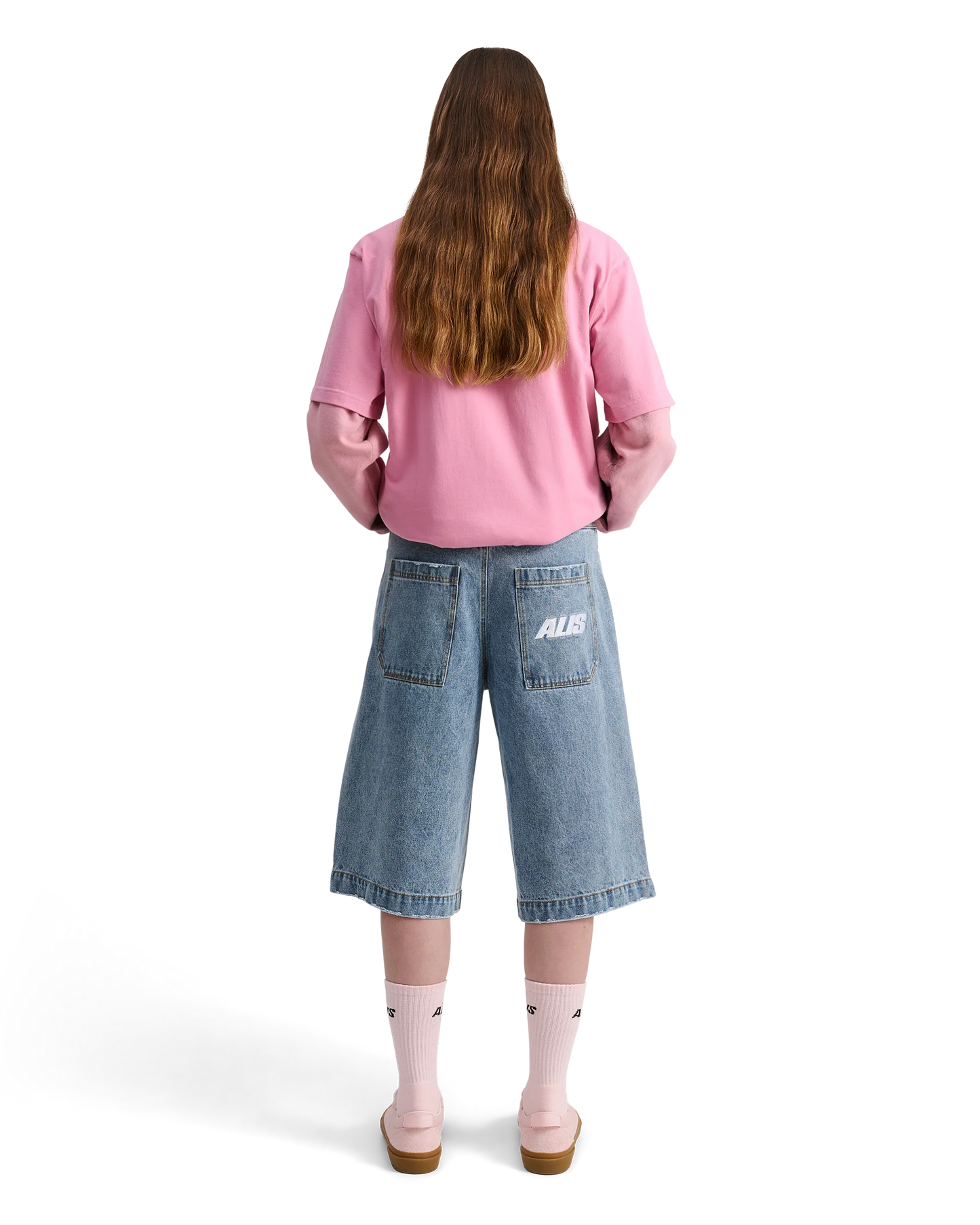 Alis, JERON ESSENTIAL T-SHIRT W/ CHEST LOGO, Pink