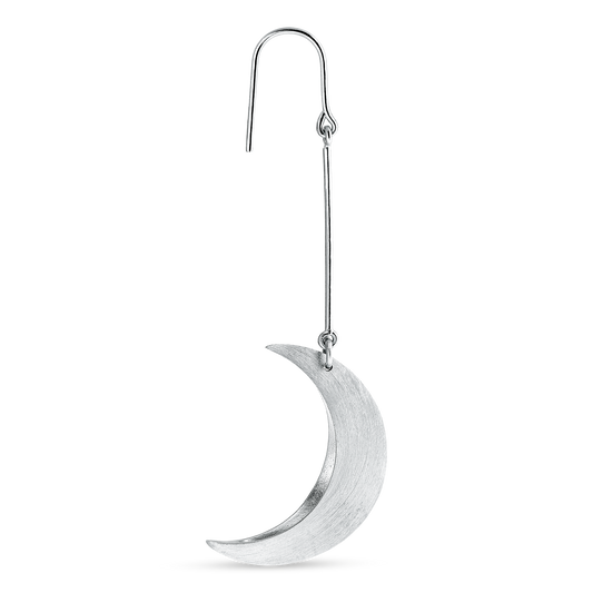 Jane Kønig, Half Moon ørering, Sterlingsølv.