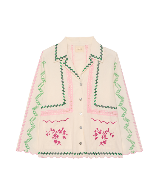 Sissel Edelbo, JIA SHIRT, Cream