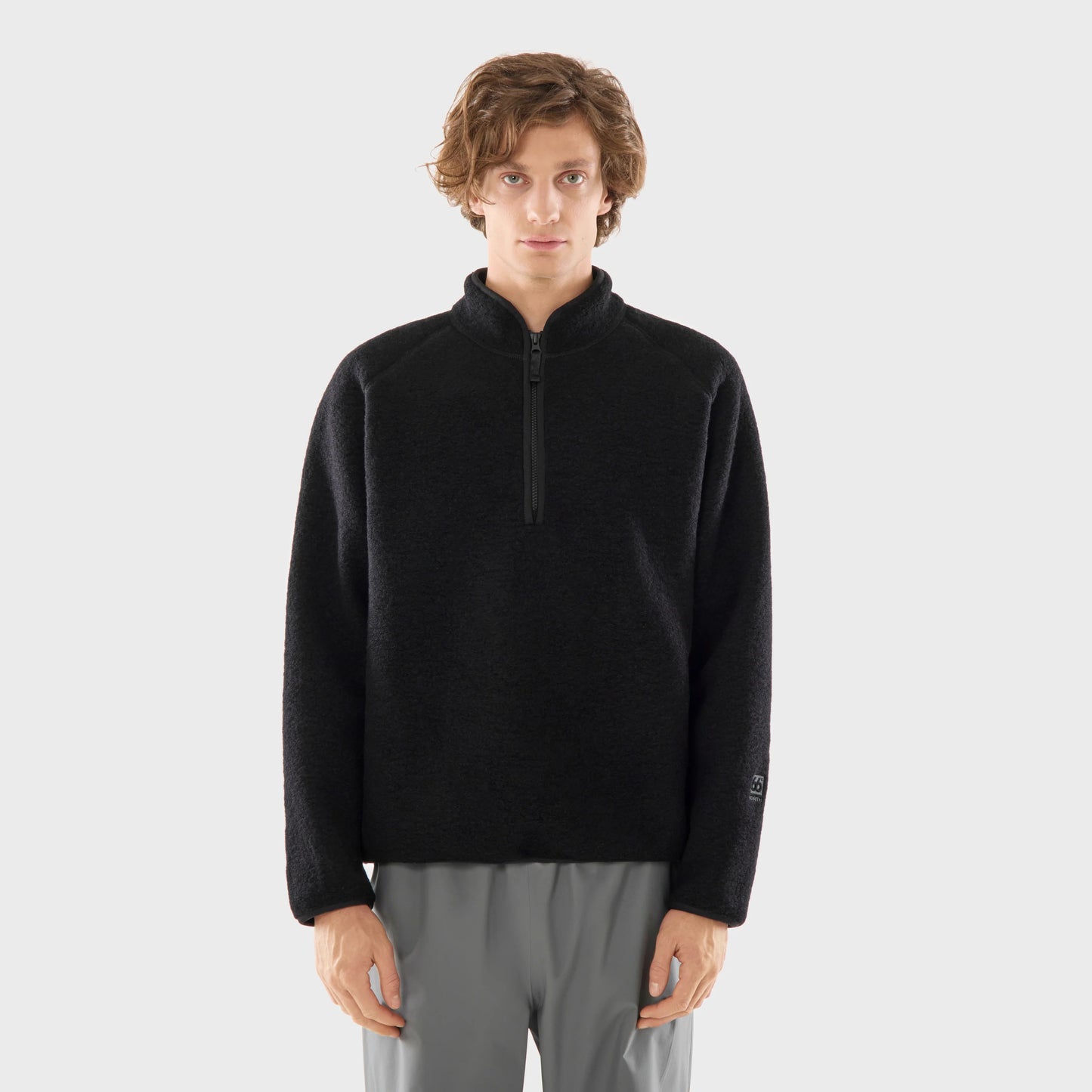 66 NORTH, Kaldi Half-Zip, Black