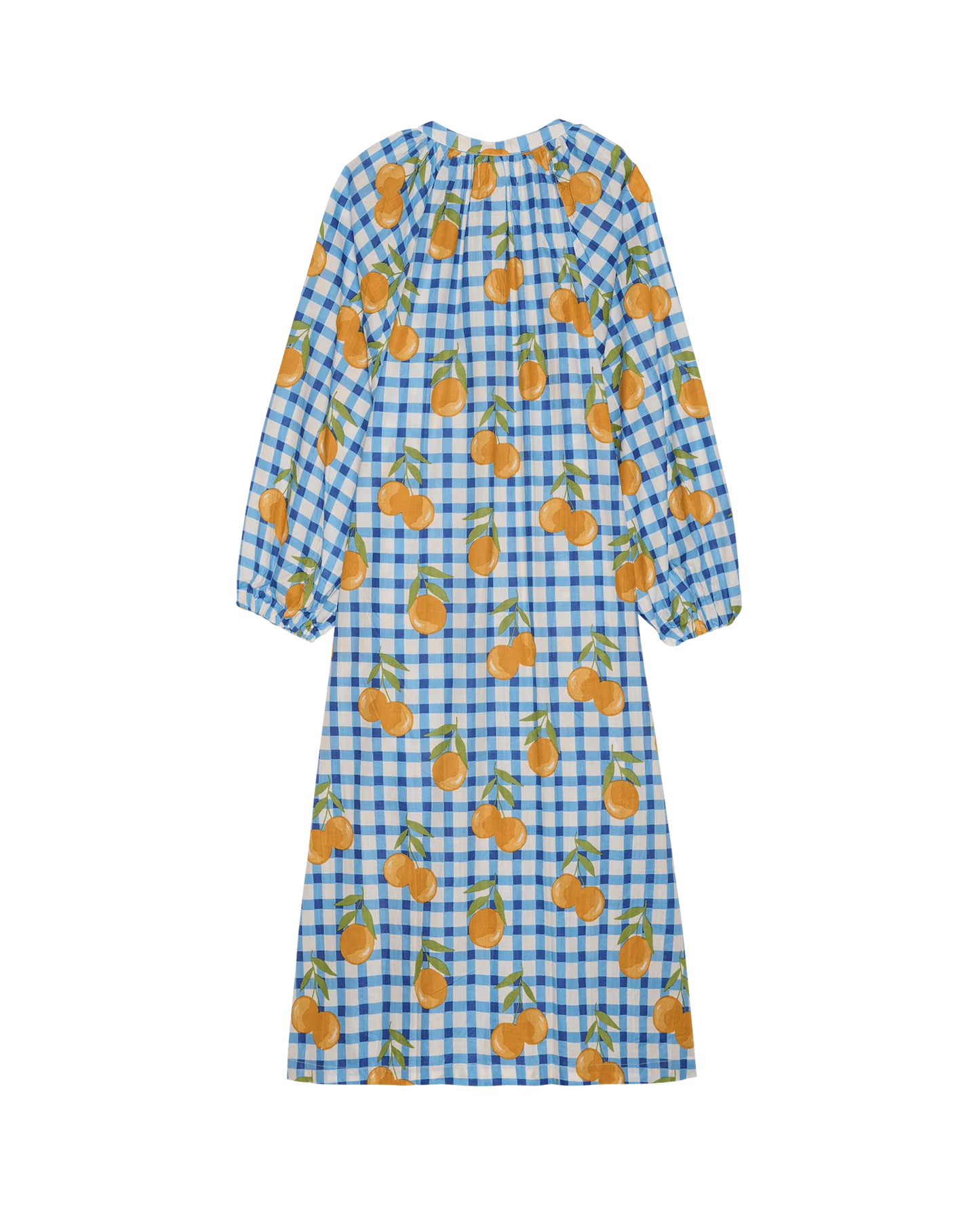 Sissel Edelbo, LARA DRESS, BLUE ORANGE