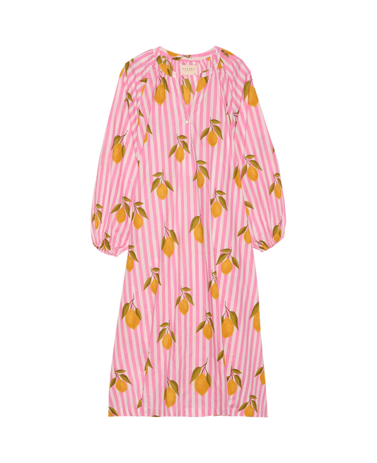 Sissel Edelbo, LARA DRESS, PINK LEMONS