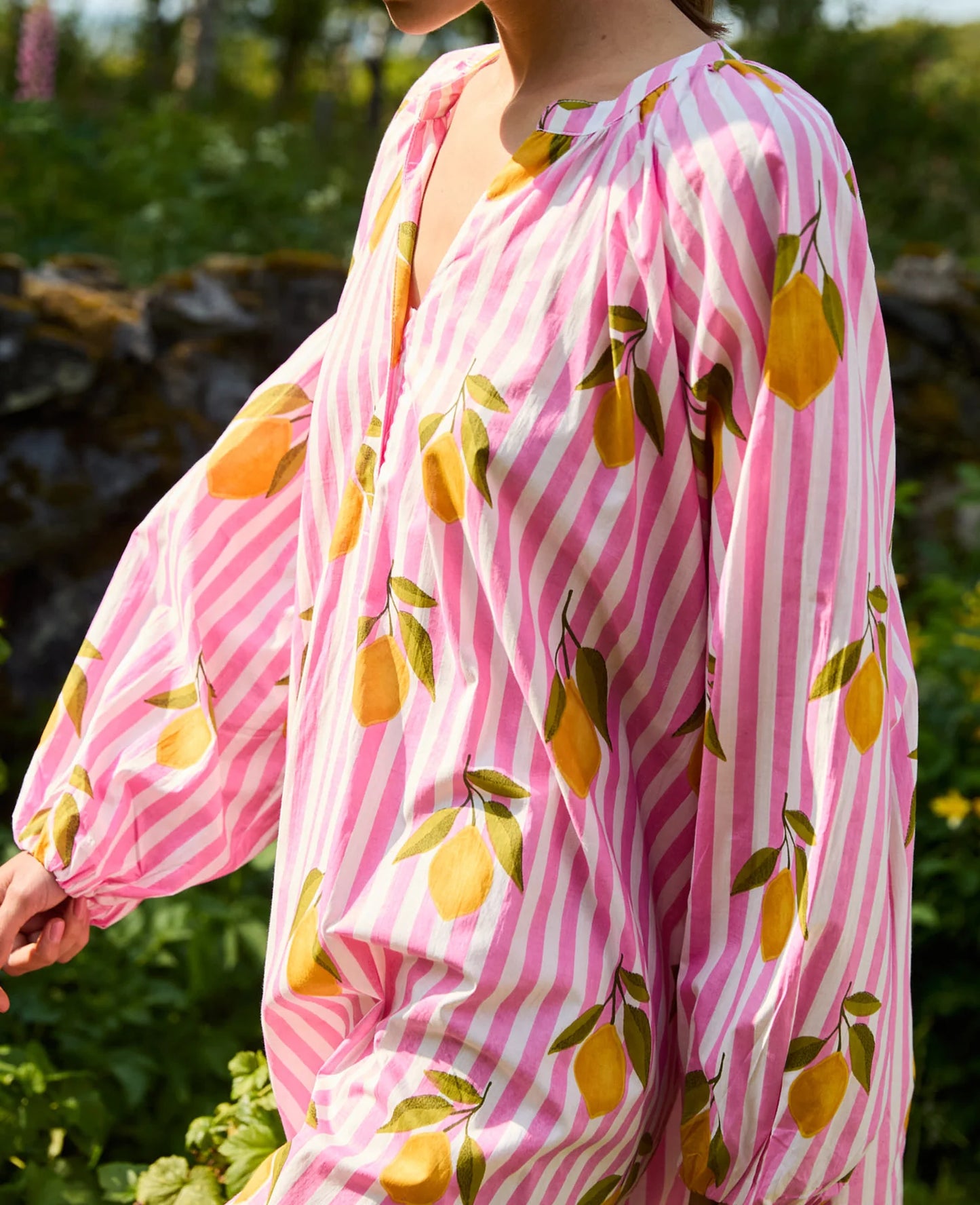 Sissel Edelbo, LARA DRESS, PINK LEMONS