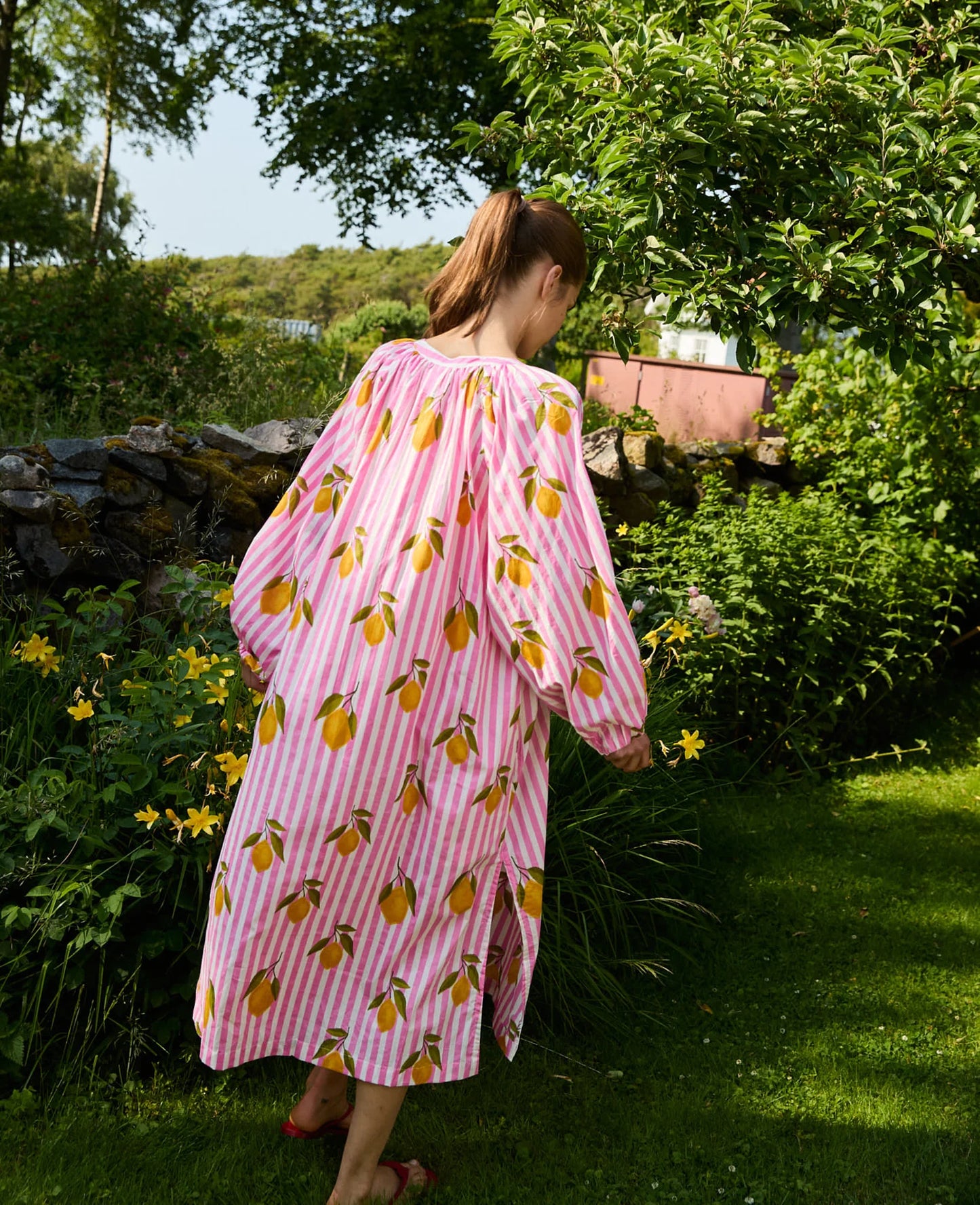 Sissel Edelbo, LARA DRESS, PINK LEMONS