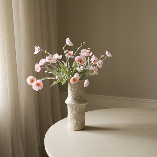 Botané, Light Pink Poppy Flower