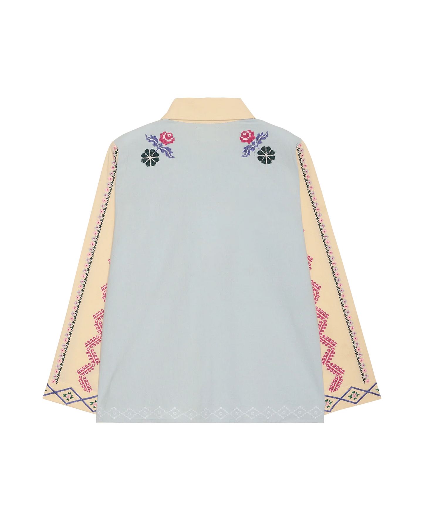 Sissel Edelbo, LOUISE SHIRT, BABY BLUE
