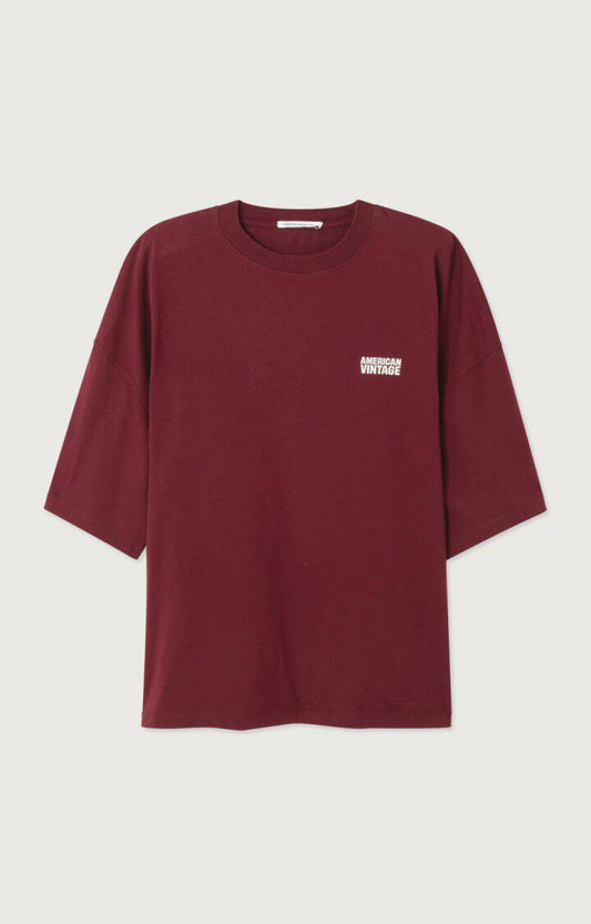 American Vintage, Gixy T-shirt, Mahogany