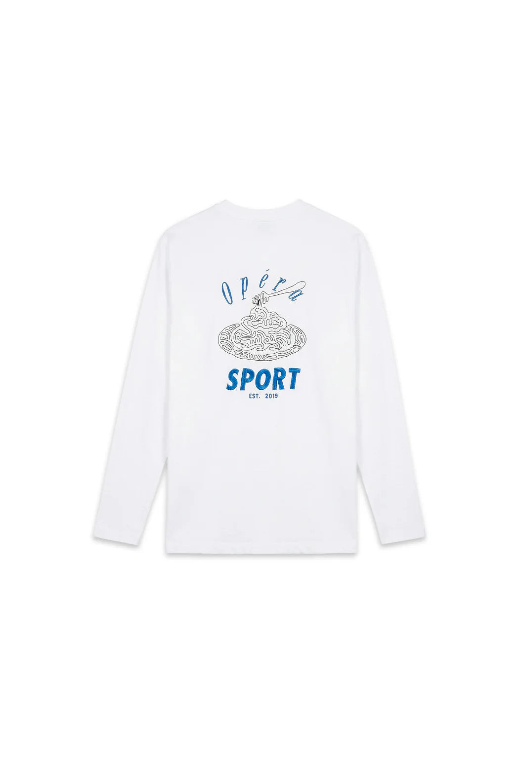 OpéraSport, MIO UNISEX LS TEE, White