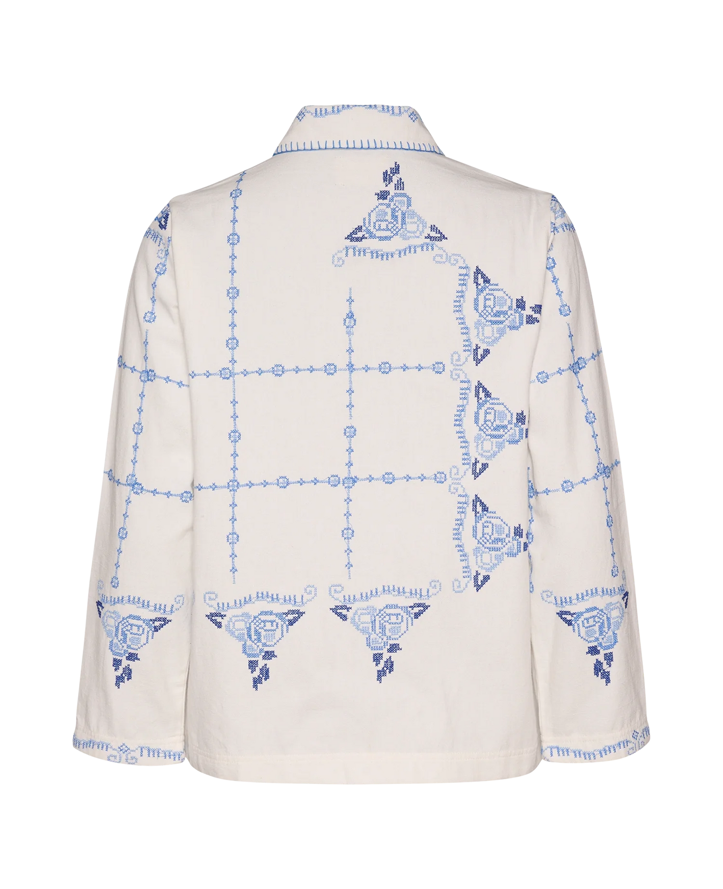 Sissel Edelbo, My Jacket, Ecru Blue