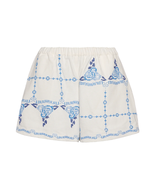 Sissel Edelbo, Myra Shorts, Ecru Blue
