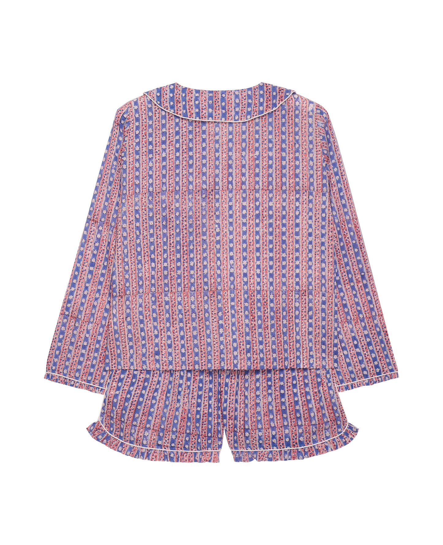 Sissel Edelbo, NUVENA PYJAMAS SET, BLUE STRIPES