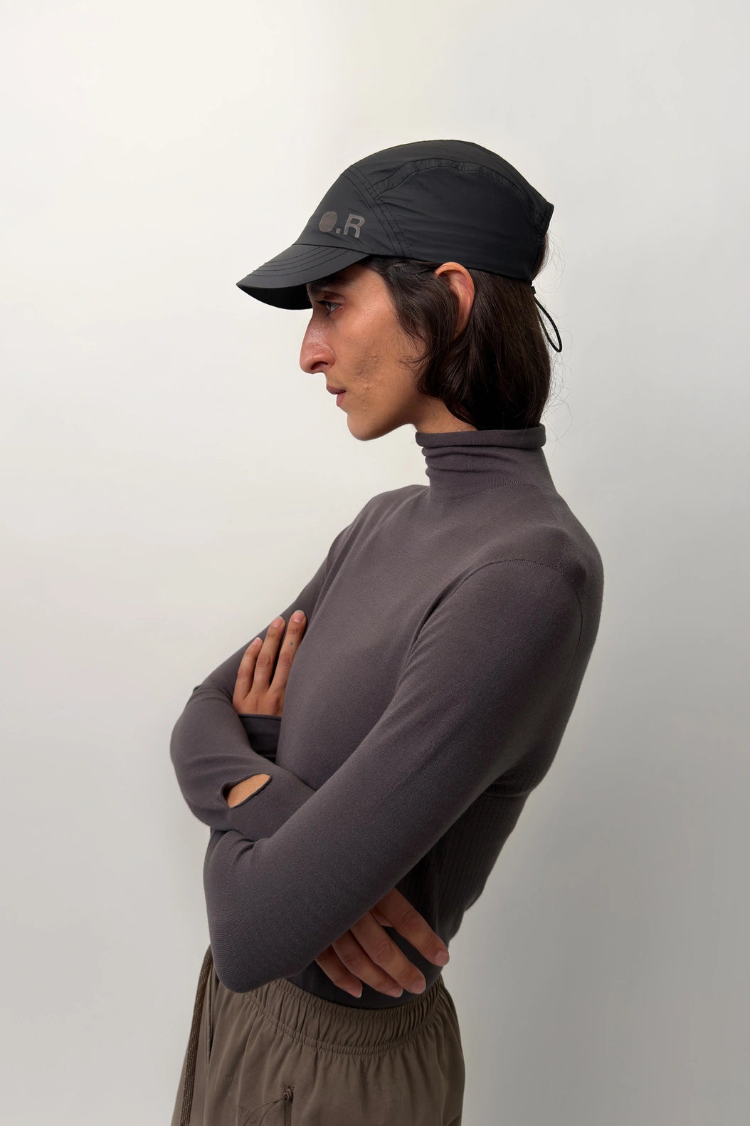 Optimistic Runners, OR Nylon Cap AW26, Black