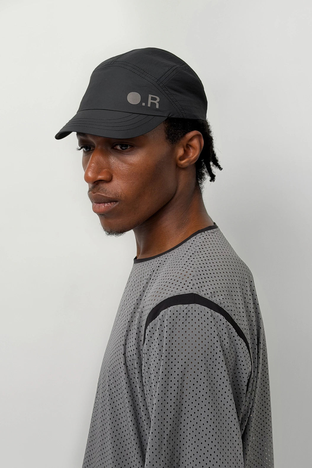 Optimistic Runners, OR Nylon Cap AW26, Black