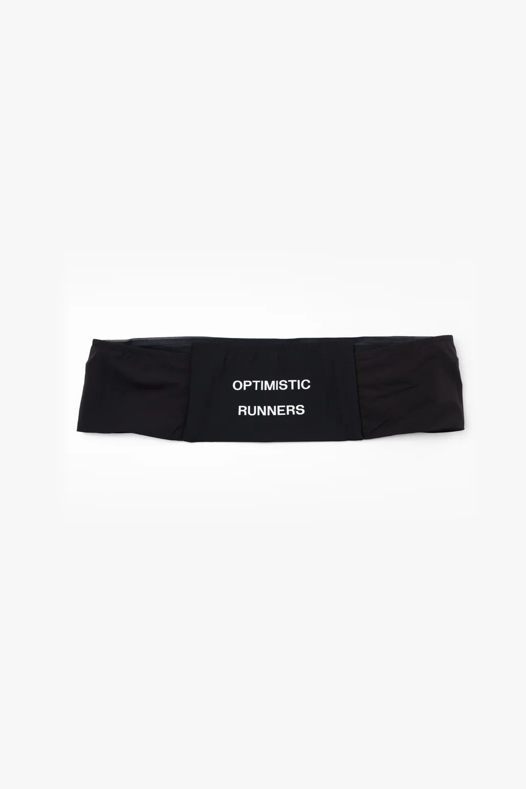 Optimistic Runners, Belt Bag, Black