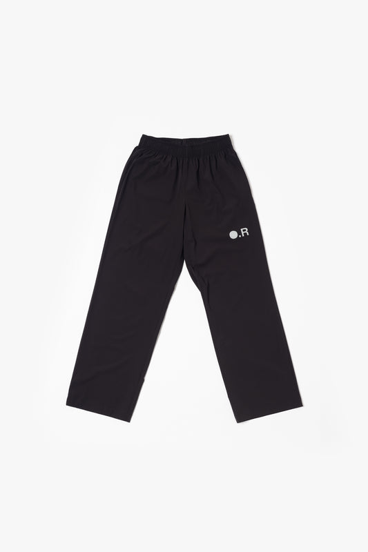 Optimistic Runners, Wide Pants, Black