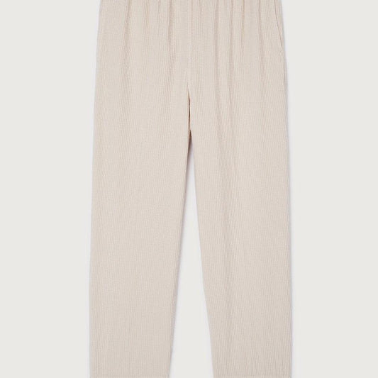 American Vintage, Women's trousers Padow, Ecru Vintage