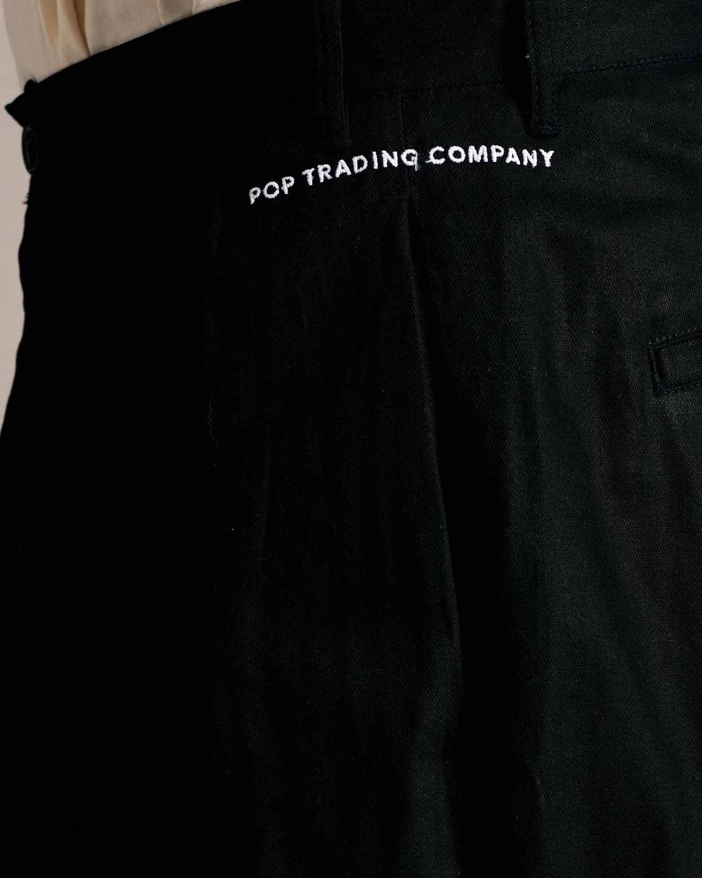 POP Trading Company, POP BOAT PANTS, BLACK