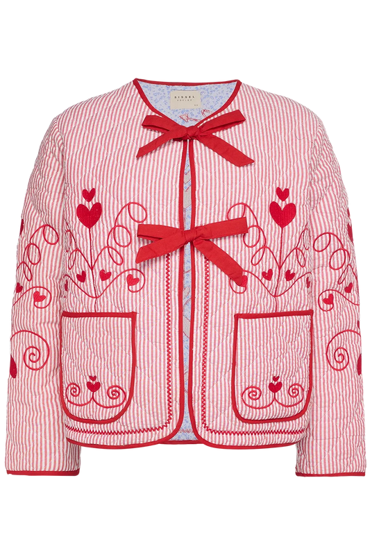 Sissel Edelbo, Penny Jacket, Red Stripes